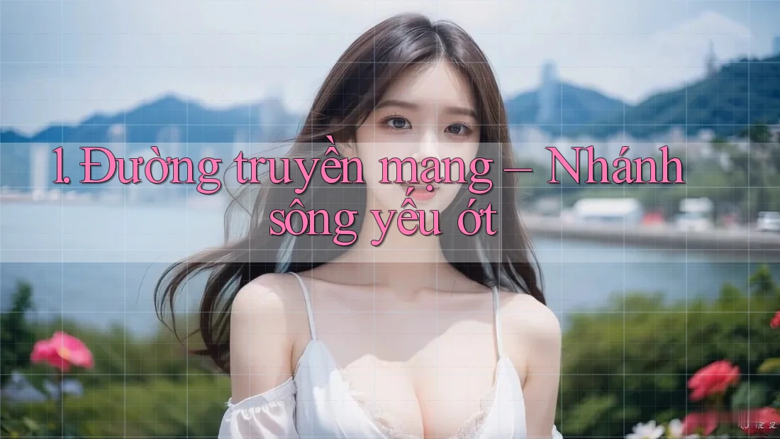 1. Đường truyền mạng – Nhánh sông yếu ớt 1. Đường truyền mạng – Nhánh sông yếu ớt