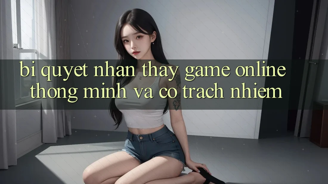 Bí Quyết Nhận thấy Game Online Thông Minh Và Có Trách Nhiệm