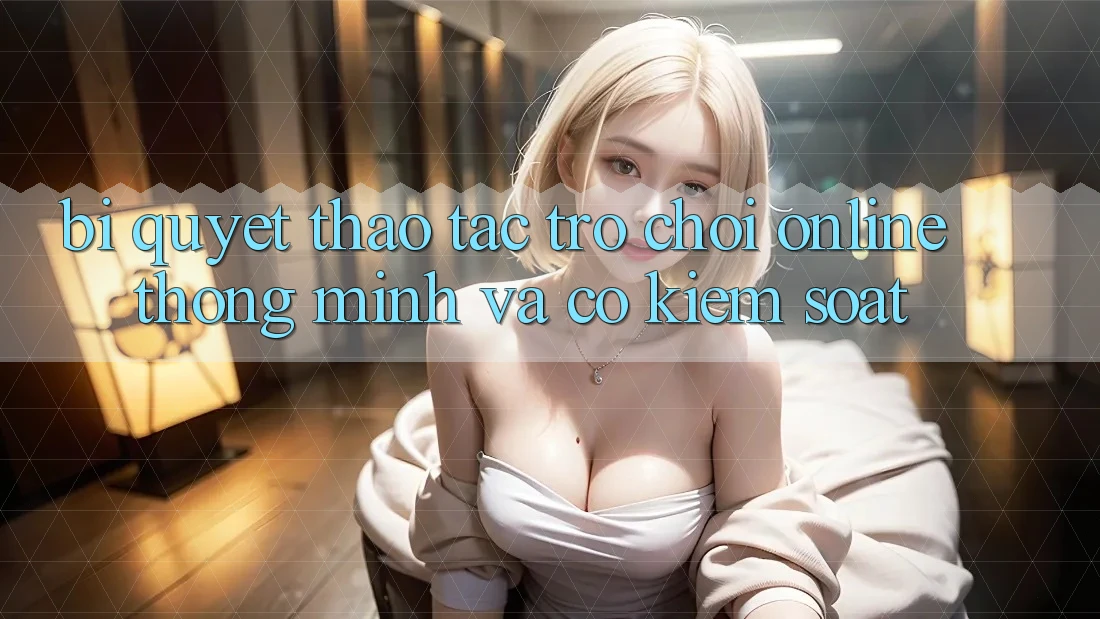 Bí Quyết Thao tác Trò chơi Online Thông Minh Và Có kiểm soát