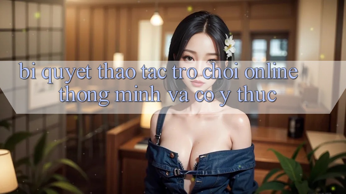 Bí Quyết Thao tác Trò chơi Online Thông Minh Và Có ý thức
