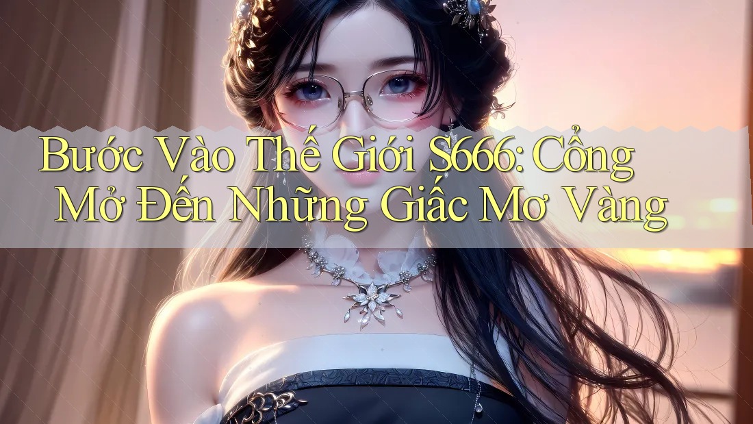 Bước Vào Thế Giới S666: Cổng Mở Đến Những Giấc Mơ Vàng