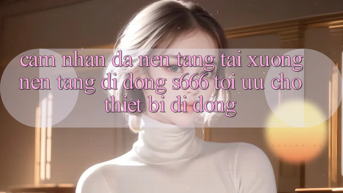 Cảm nhận Đa Nền Tảng – Tải xuống Nền tảng di động s666 Tối Ưu Cho Thiết Bị Di Động