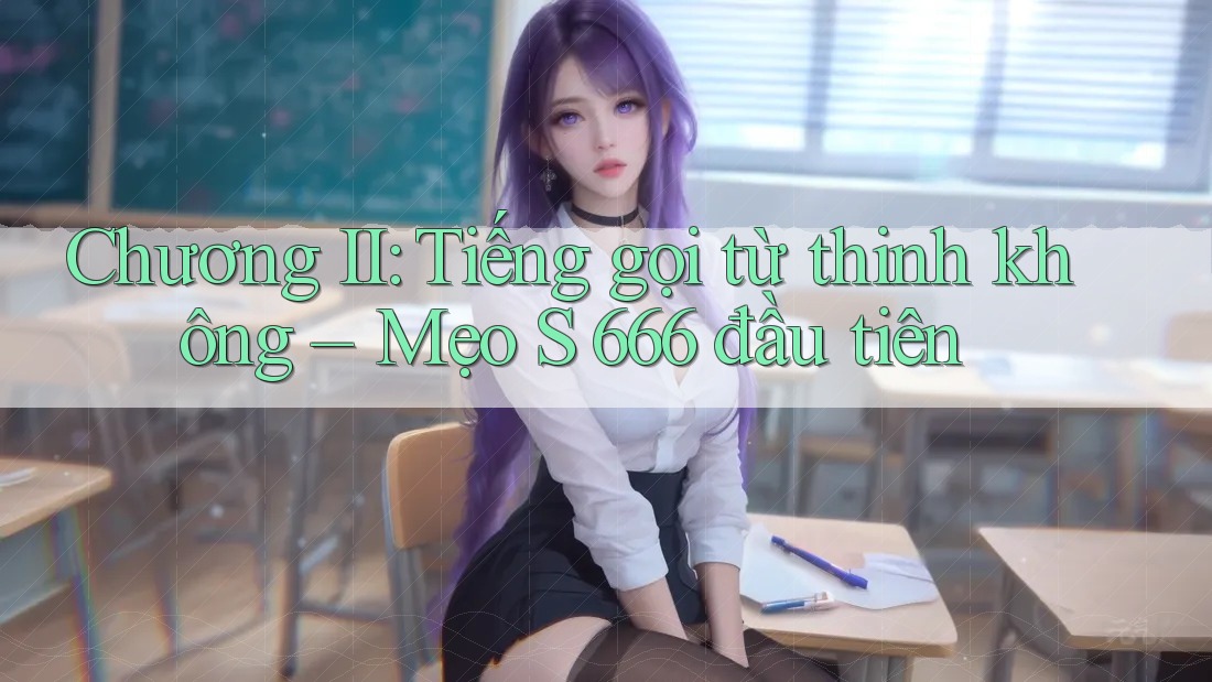 Chương II: Tiếng gọi từ thinh không – Mẹo S 666 đầu tiên