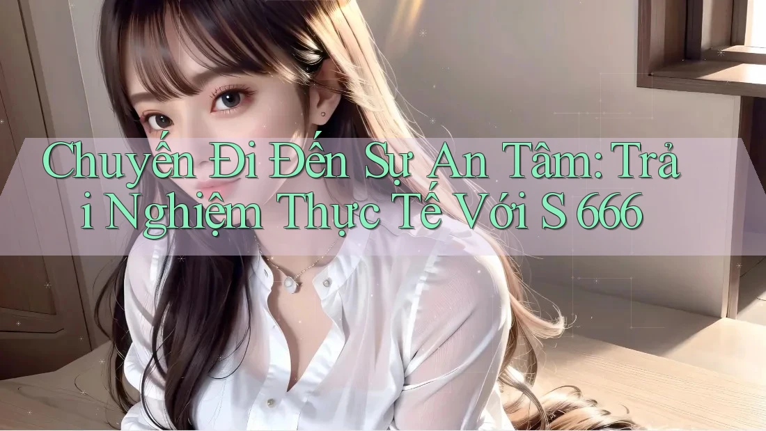 Chuyến Đi Đến Sự An Tâm: Trải Nghiệm Thực Tế Với S 666