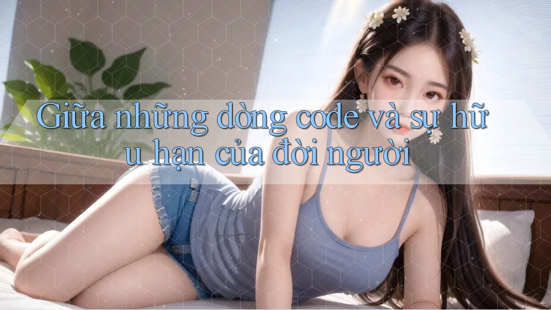 Giữa những dòng code và sự hữu hạn của đời người