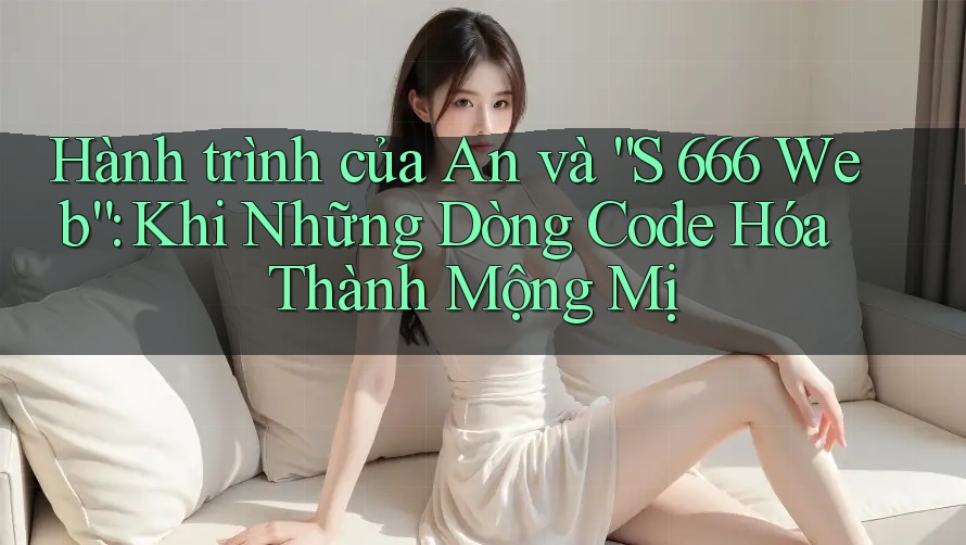 Hành trình của An và “S 666 Web”: Khi Những Dòng Code Hóa Thành Mộng Mị