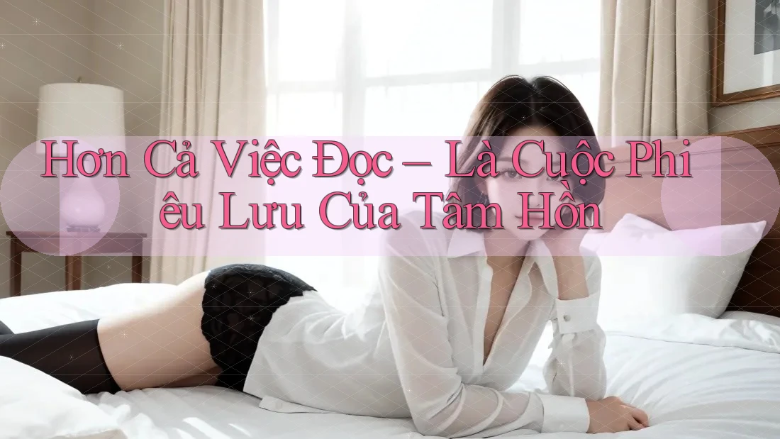Hơn Cả Việc Đọc – Là Cuộc Phiêu Lưu Của Tâm Hồn