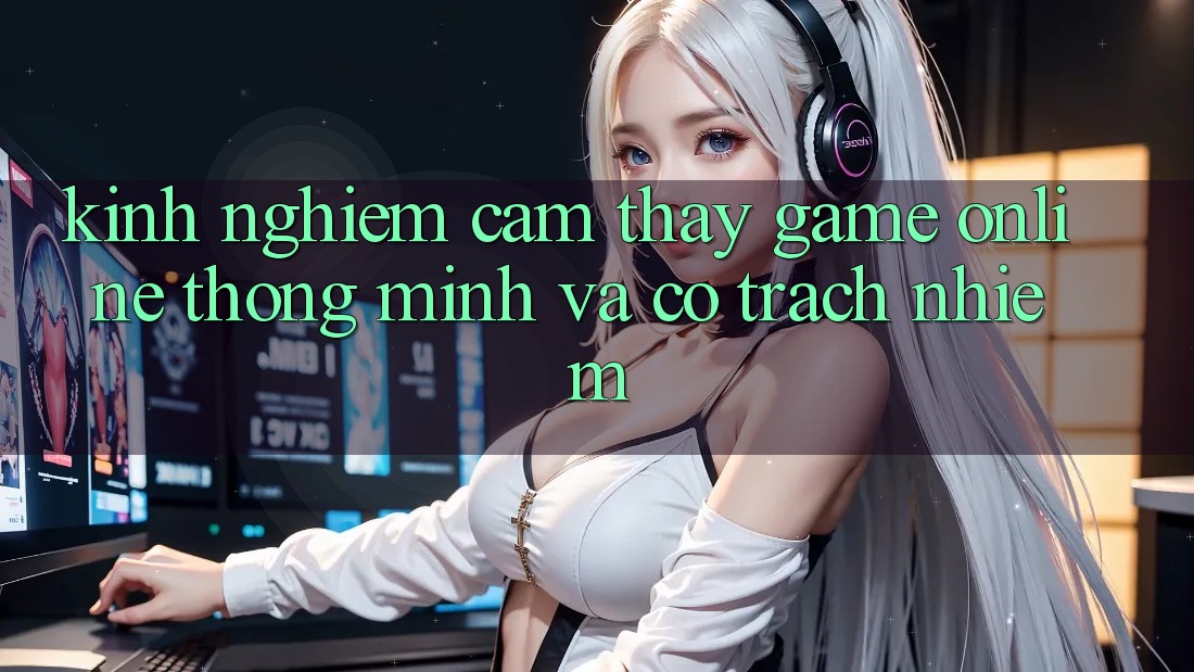 Kinh nghiệm Cảm thấy Game Online Thông Minh Và Có Trách Nhiệm
