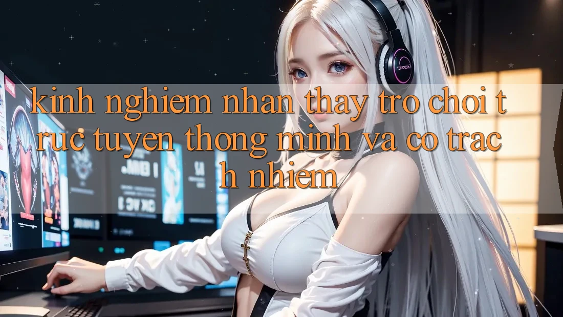 Kinh nghiệm Nhận thấy Trò chơi trực tuyến Thông Minh Và Có Trách Nhiệm