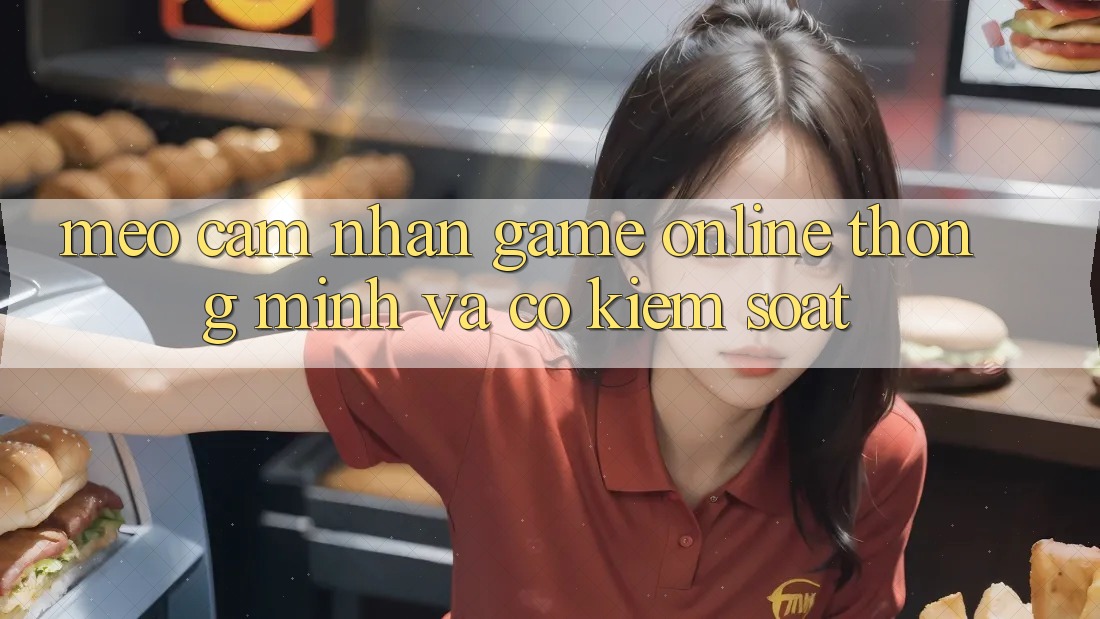 Mẹo Cảm nhận Game Online Thông Minh Và Có kiểm soát