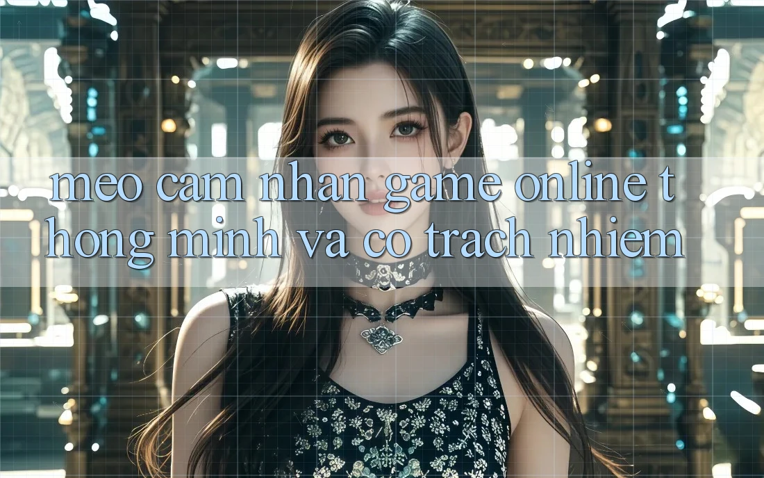 Mẹo Cảm nhận Game Online Thông Minh Và Có Trách Nhiệm