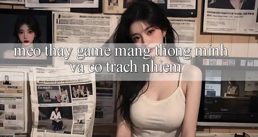 Mẹo Thấy Game mạng Thông Minh Và Có trách nhiệm