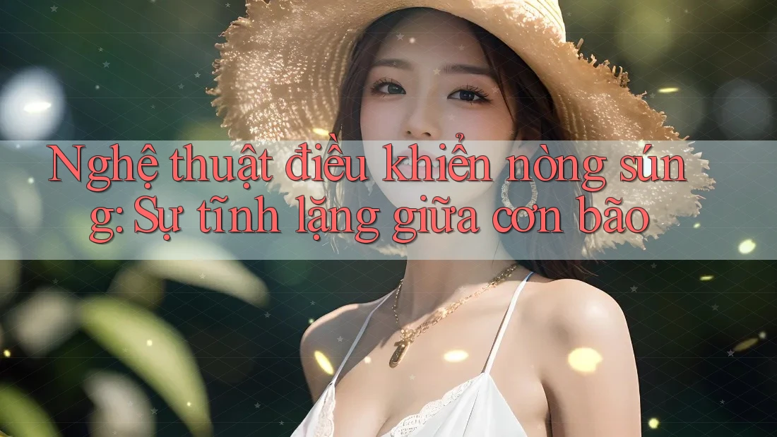 Nghệ thuật điều khiển nòng súng: Sự tĩnh lặng giữa cơn bão