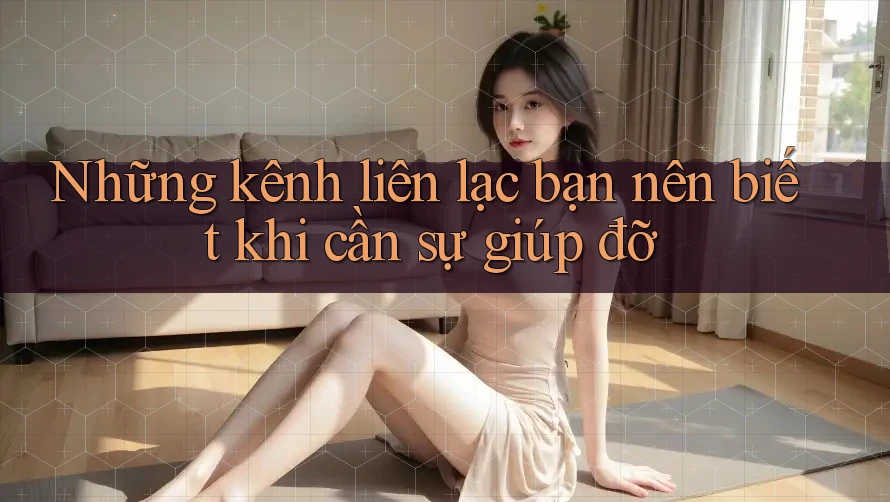 Những kênh liên lạc bạn nên biết khi cần sự giúp đỡ
