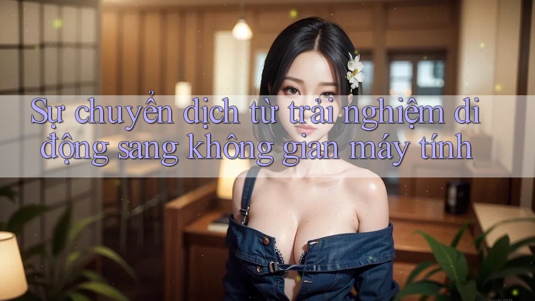Sự chuyển dịch từ trải nghiệm di động sang không gian máy tính