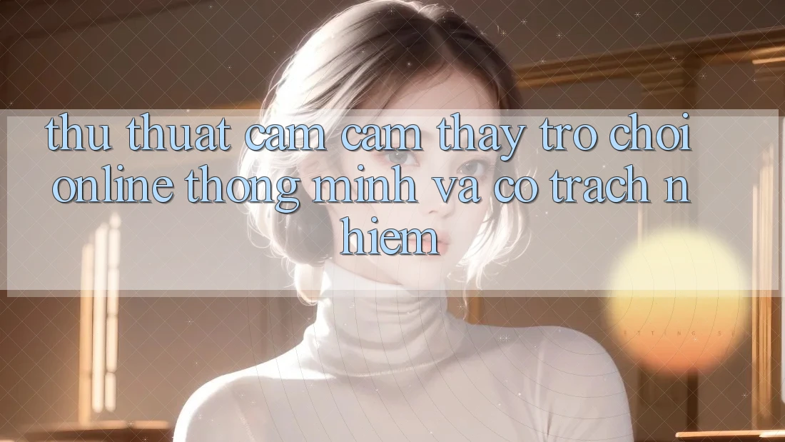 Thủ thuật Cảm cảm thấy Trò chơi Online Thông Minh Và Có Trách Nhiệm