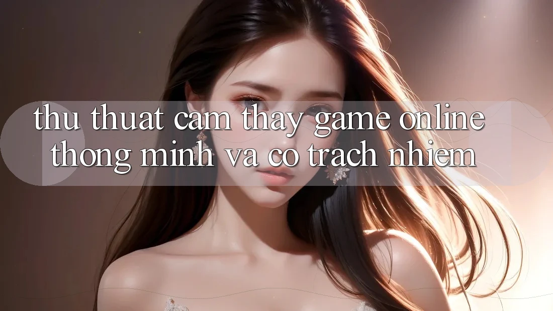 Thủ thuật Cảm thấy Game Online Thông Minh Và Có Trách Nhiệm