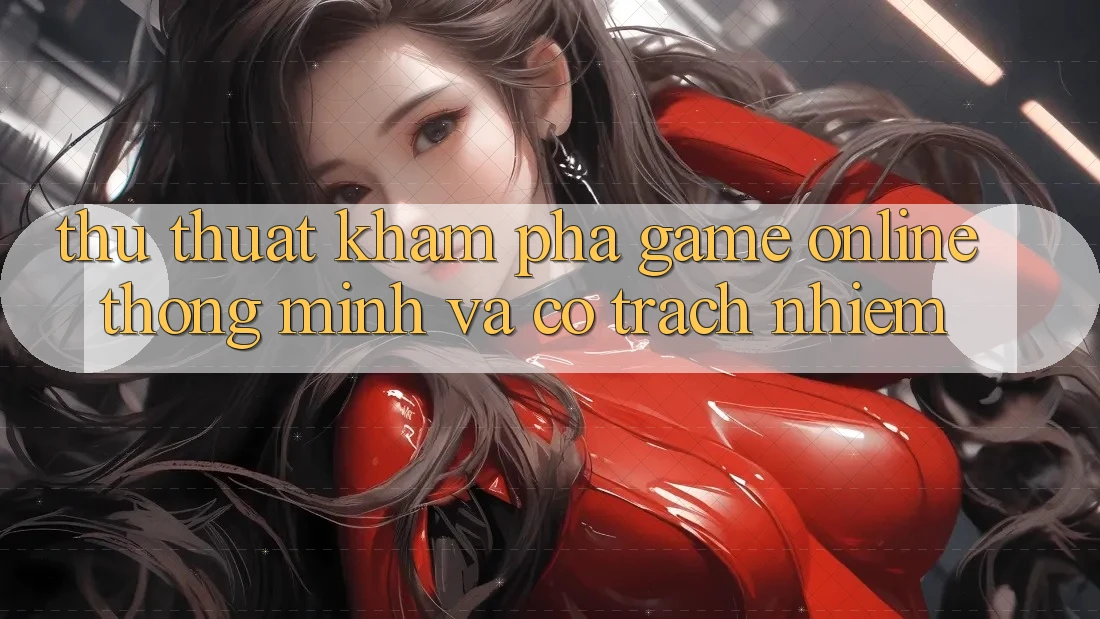 Thủ thuật Khám phá Game Online Thông Minh Và Có Trách Nhiệm