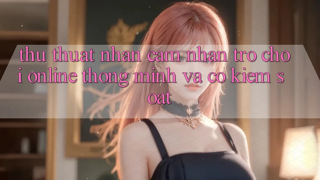 Thủ thuật Nhận cảm nhận Trò chơi Online Thông Minh Và Có kiểm soát