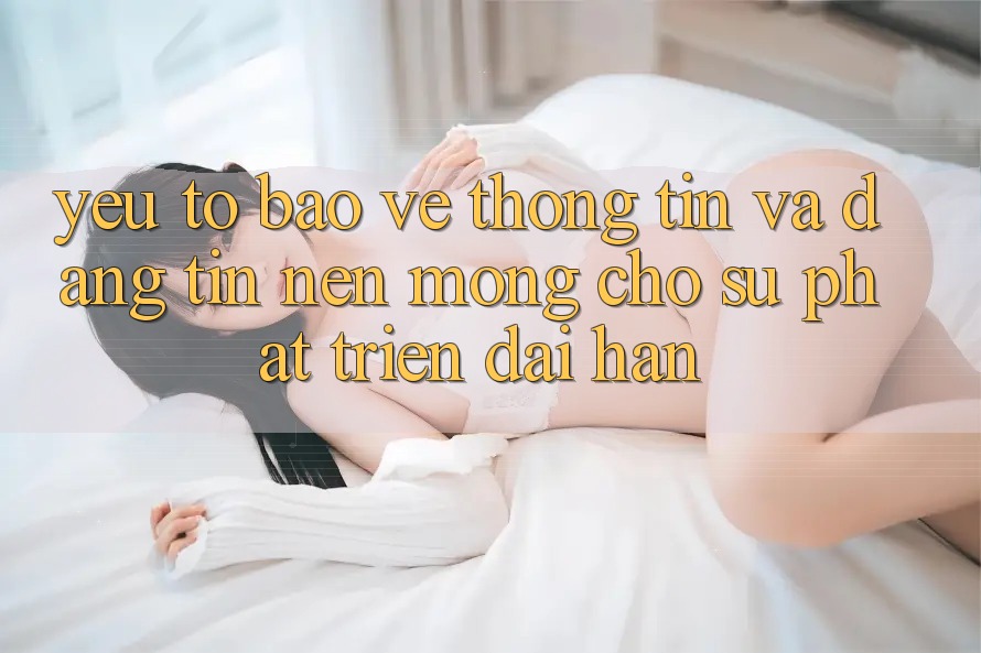 Yếu Tố Bảo vệ thông tin Và Đáng tin – Nền Móng Cho Sự Phát Triển Dài hạn