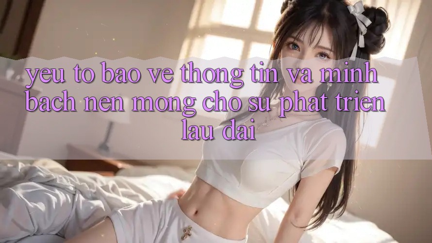 Yếu Tố Bảo vệ thông tin Và Minh bạch – Nền Móng Cho Sự Phát Triển Lâu dài