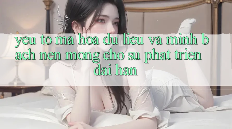 Yếu Tố Mã hóa dữ liệu Và Minh bạch – Nền Móng Cho Sự Phát Triển Dài hạn