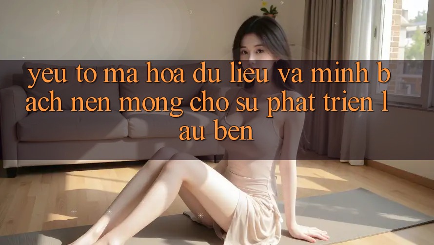 Yếu Tố Mã hóa dữ liệu Và Minh bạch – Nền Móng Cho Sự Phát Triển Lâu bền